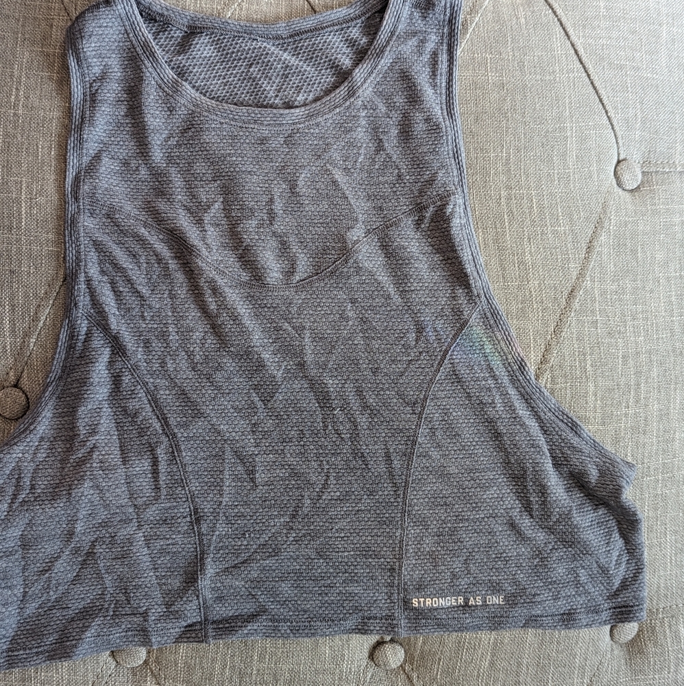 Lululemon athletica Gray Tank Crop Top